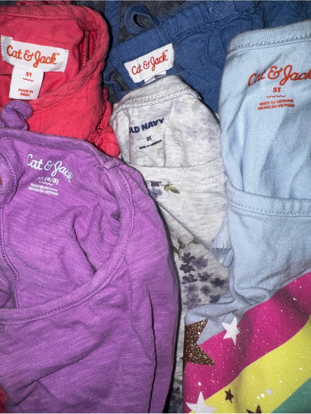 Assorted Cat & Jack and Old Navy Casual Girls' Dresses
Pack of 5